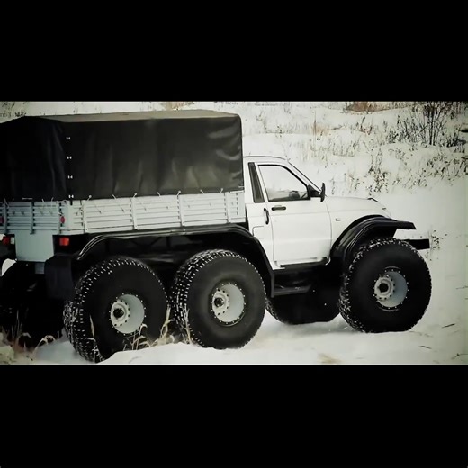 16K views · 512 reactions | YAMAL 6x6 Amphibious Monster Pickup Truck overcoming snowy obstacles  | Russian Extreme Offroad Trucks | Facebook