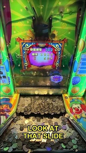 Real Coin Pusher Tower Collapse | Satisfying Arcade Gameplay | ClawChampion #coinpusher #arcadegames