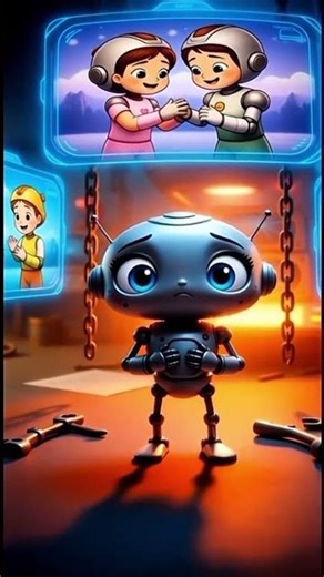 07 relaises he was never a robot #aicartoon #cartoons #viral #ytshorts