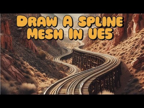 How To Draw A Spline Mesh Using Modeling Mode In Unreal Engine Tutorial