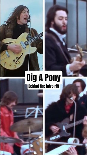 Deconstructing Dig A Pony's Intro #thebeatles #beatles # #johnlennon