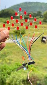How to Make an LED Matrix at Home Amazing LED Circuit