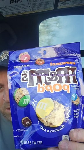 B RAD on Instagram: "M&M's POPP'D 🍪🍩🍨🍦🍩 #deliciousorsuspicious #foodreels #mms #popd #freezedriedcandy"
