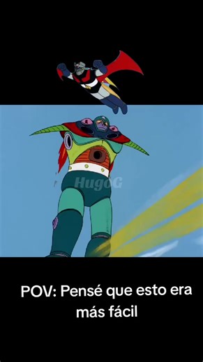 Mazinger Z: Destruyendo el Jet Crasher
