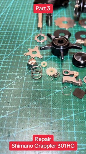 Shimano Grappler 301HG Reel Repair and Upgrades: Part 3