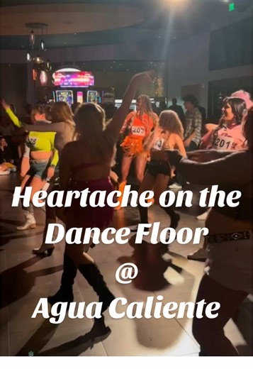 Heartache on the Dance Floor 🔥 📍 Agua Caliente Casino, Cathedral City 🪩 Heartache on the Dance Floor 🎥 @Country Bar TV 💃🏼 @Lizzy @The Joy of Line Dancing @mikaeladevonae #katiecanlinedance #linedancecompetition #roadtostagecoach2026 #heartacheonthedancefloor