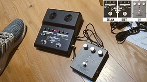 The perfect practice amp that you've been looking for is here! - Rechargeable via USB - 5 Watts speakers - Smooth distortion and analog delay effect - Power supply for pedals. 3 outlets for 100ma, 300ma and 500mA. - Simulated cab output for direct recording - Aux in for jamming with music - Headphones out for silent practice (with cab sim out) Check out this unboxing video! PRICE/SPECS here: https://www.lazada.com.ph/products/scuru-s5-practice-amplifier-with-power-supply-and-delay-i336576096-s74