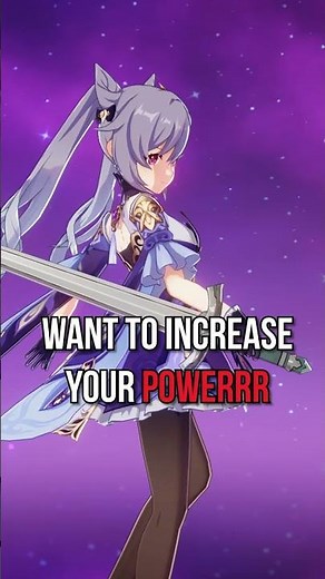 How to build characters before AR45 in Genshin Impact! #shorts