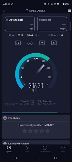 T-Mobile Home Internet Speed Test