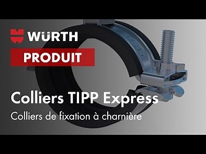 Les colliers de fixation à serrage rapide TIPP® EXPRESS