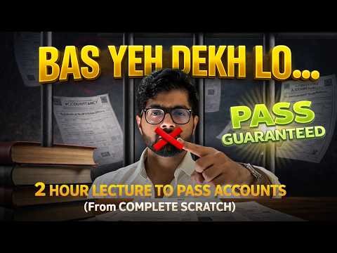 This One Video = 27 Marks Fixed || 100% PASS Guaranteed in Accounts Class 12 || Not a Clickbait