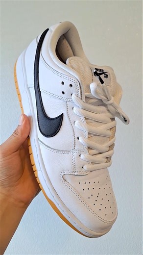 Nike SB Dunk Low Pro White Gum | Quick Look #sneakers #sbdunks