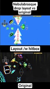 Nebulabrasque AngelGD's part layout vs original #geometrydash #gdupdate #gd