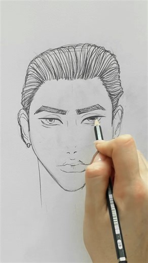 learn with me how to freaking draw bc it can’t be that hard - day 5 - Someone has to tell me how to draw dark hair without filling it out - #art #draw #drawing #sketchbook #drawingprocess