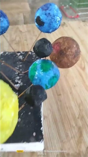 solar system styrofoam