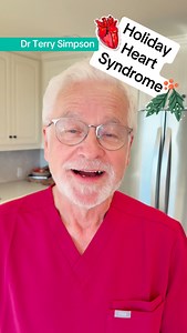 No, it’s not that warm and fuzzy feeling you get around this time of year. Holiday heart syndrome is an irregular heartbeat that develops after bouts of binge drinking or other unhealthy behaviors. Even healthy individuals without underlying heart disease can experience holiday heart syndrome. Think about it: With all the stress, the celebrating and the abundance of holiday treats, it’s easy to drink too much, eat too many fatty foods, not get enough sleep and not drink enough water. Thanks in p