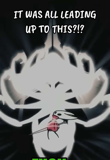 Wait, so Hollow Knight: Silksong ends after Act 2? It was all leading up to this?!? #hollowknight #silksong #gaming #tips #funny