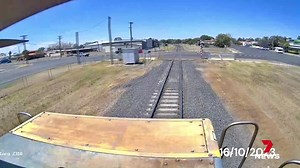 2.8K views · 13 reactions | Rail company Aurizon has released images of frightening near misses at level crossings at the launch of its national safety campaign. Since 2016 there have been 27 fatal collisions at level crossings across the country. 7NEWS at 6pm. #7NEWS | 7NEWS Wide Bay | Facebook