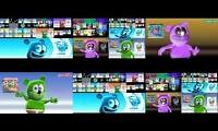 Mix of 6 videos from youtube : Gummy BEAR 1023 156 parsion