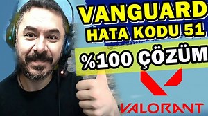 Valorant HATA KODU 51 Çözümü  0 Çözüm, #VanguardHata, AgresifDoktor