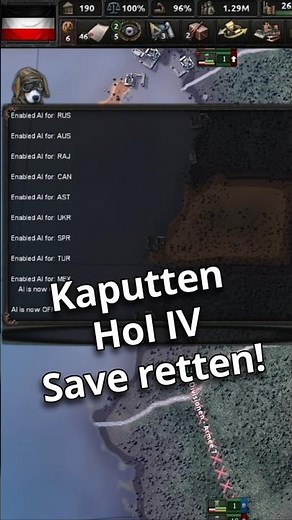 What to do when HoI IV crashes! #heartsofiron4 #crash #fix