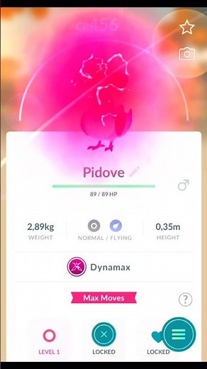 Dynamax Pidove with Full Evolution