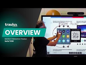Overview | Monitor interactivo Traulux serie TX90