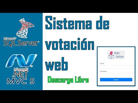 WEB VOTING SYSTEM in ASP MVC 5 and SQL ✅