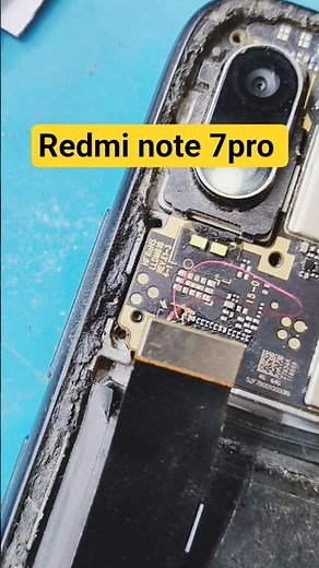 redmi note 7 Pro display light note warking #mobile #smartphone #repairing