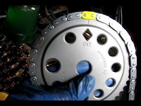 GM 2.2L Ecotec timing chain replacement '03 Cavalier part 4: Installing a new chain kit