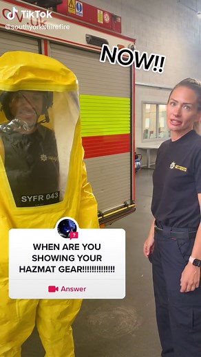 Gas Tight Hazardous Materials Suit for Firefighters