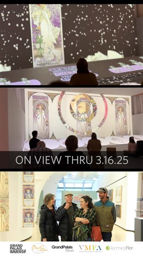 It's the final week on view for "Eternally New: The Art Nouveau World of Alphonse Mucha" - don't miss your chance to experience it before it closes on March 16! The Taubman is the FIRST museum outside of Paris to debut the immersive art experience from the Grand Palais Immersif, and we're the ONLY in the nation to feature Mucha's original artwork alongside the immersive. 🌟 Eternally New: The Art Nouveau World of Alphonse Mucha 🌟 Taubman Museum of Art 🌟 Downtown Roanoke, VA 🌟 March 16 - Final
