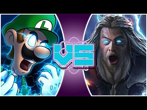 LUIGI vs THOR! (Mario vs Avengers Endgame) | REWIND RUMBLE!