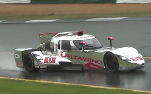三角翼形状的赛车？？！DeltaWing Car美国亚特兰大赛道比赛车载！