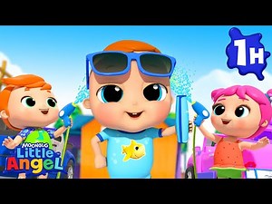 Clean Up Time!📖Little Angel📖Moonbug Kids📖Learning Corner