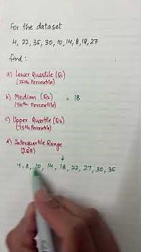 Median & Quartiles in an easy way! #statistics #medians #quartiles #gedmath ‪@GEDMathSimplified‬