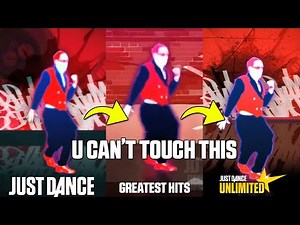 JUST DANCE COMPARISON - U CAN'T TOUCH THIS | Mc Hammer