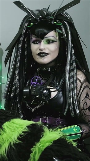 I've had a McDonald's Fanta thrown at me cos I'm a cybergoth 😭 #ytshorts #cybergoth #transformed
