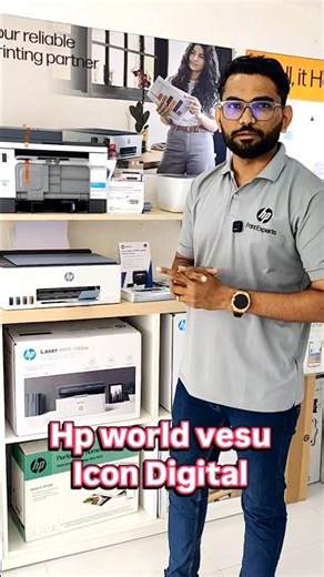 HP 580 Printer Best Offer in Vesu | UPI Discount Available | HP World Vesu Surat 🖨️💥