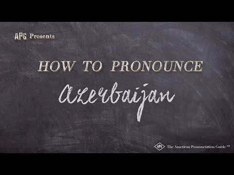 How to Pronounce Azerbaijan (Real Life Examples!)