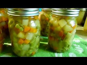 How to Can Veg All #Canning Potato's and Mixed Vegetables #prepping #preps #preparedness #shtf