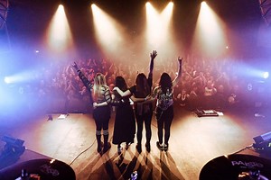 We can't describe how happy we are to be on this tour. It's incredible to see how passionate the French people are. One of the nicest experiences in Nervosa's entire history. Merci! | NERVOSA