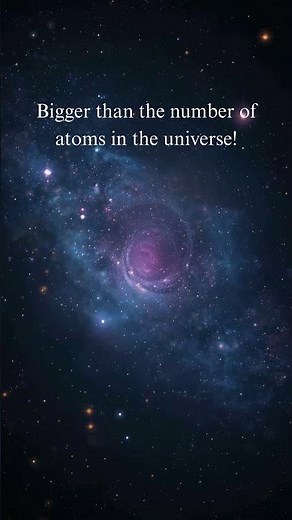 The Number Googol Has 100 Zeros! 🤯 More Than Atoms in the Universe?
