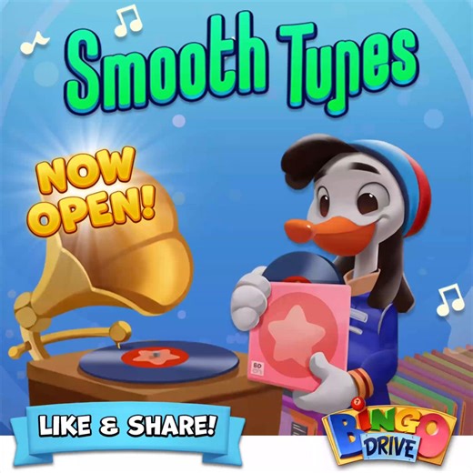 🎵 Your favorite musical Mini-Game is back! Check out the tune-tastic fun now! 🎵 Call Bingos to win extra awesome Rewards! 🌟 🎁: https://join.bingodrive.com/BXwM/gift?pk=5LyPrq6w6v Like & Share the TUNES! | Bingo Drive