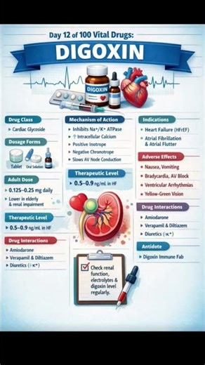 #digoxin #drugs #nurse #pharmcist #dpharma #bpharma #hospital