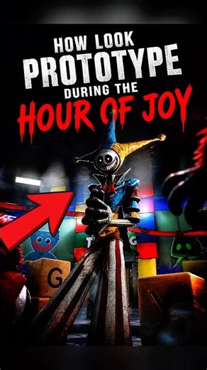 😮 | Do You Know What The Prototype looked like During The Hour of Joy? #poppyplaytime