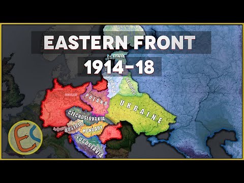 Eastern front WWI animated - overview