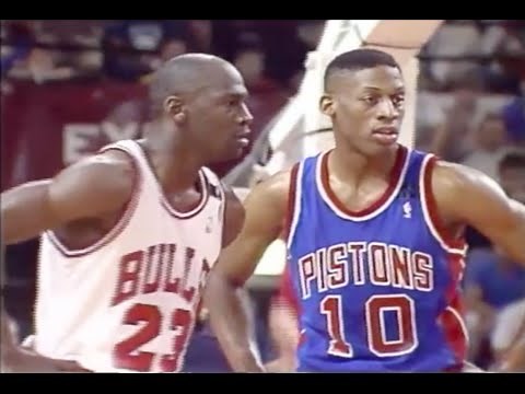 Dennis Rodman Defense on Michael Jordan - 1989 ECF Game 4