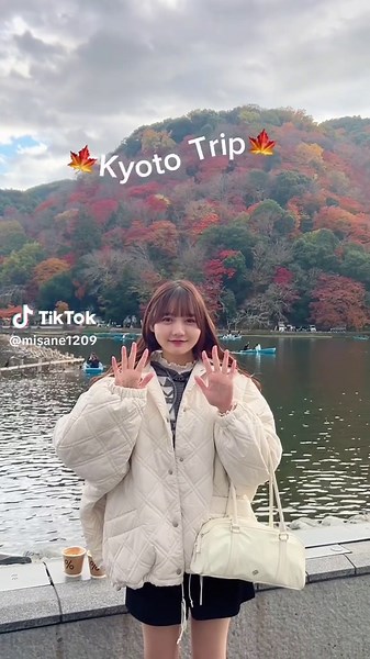 楽しい京都旅行の冬コーデ