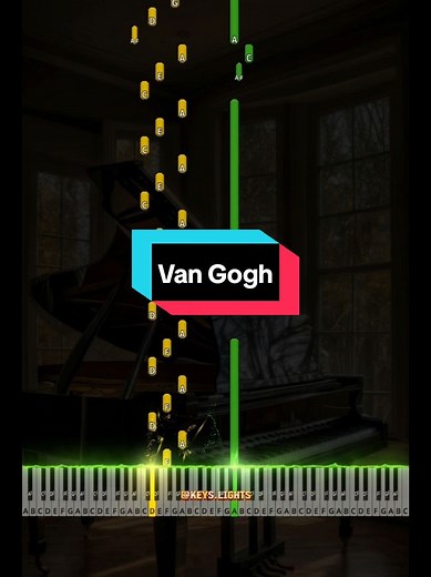 🔴 Van Gogh - Virginio Aiello (Intermediate Piano Tutorial) #piano #pianotutorial #easypiano #easypianotutorial #vangogh #virginioaiello